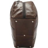Piel Vintage Leather Weekender Duffel - Luggage Base